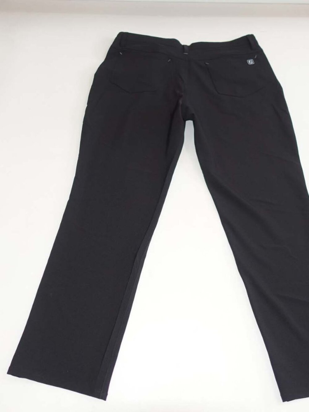 FootJoy Men's Athletic Fit 5 Pocket Golf Pants 35 x 30 Black FJ Stretch Slacks - Picture 5 of 7
